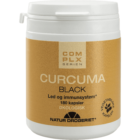 Natur-Drogeriet Curcuma Black Ekologisk | 180 kapslar