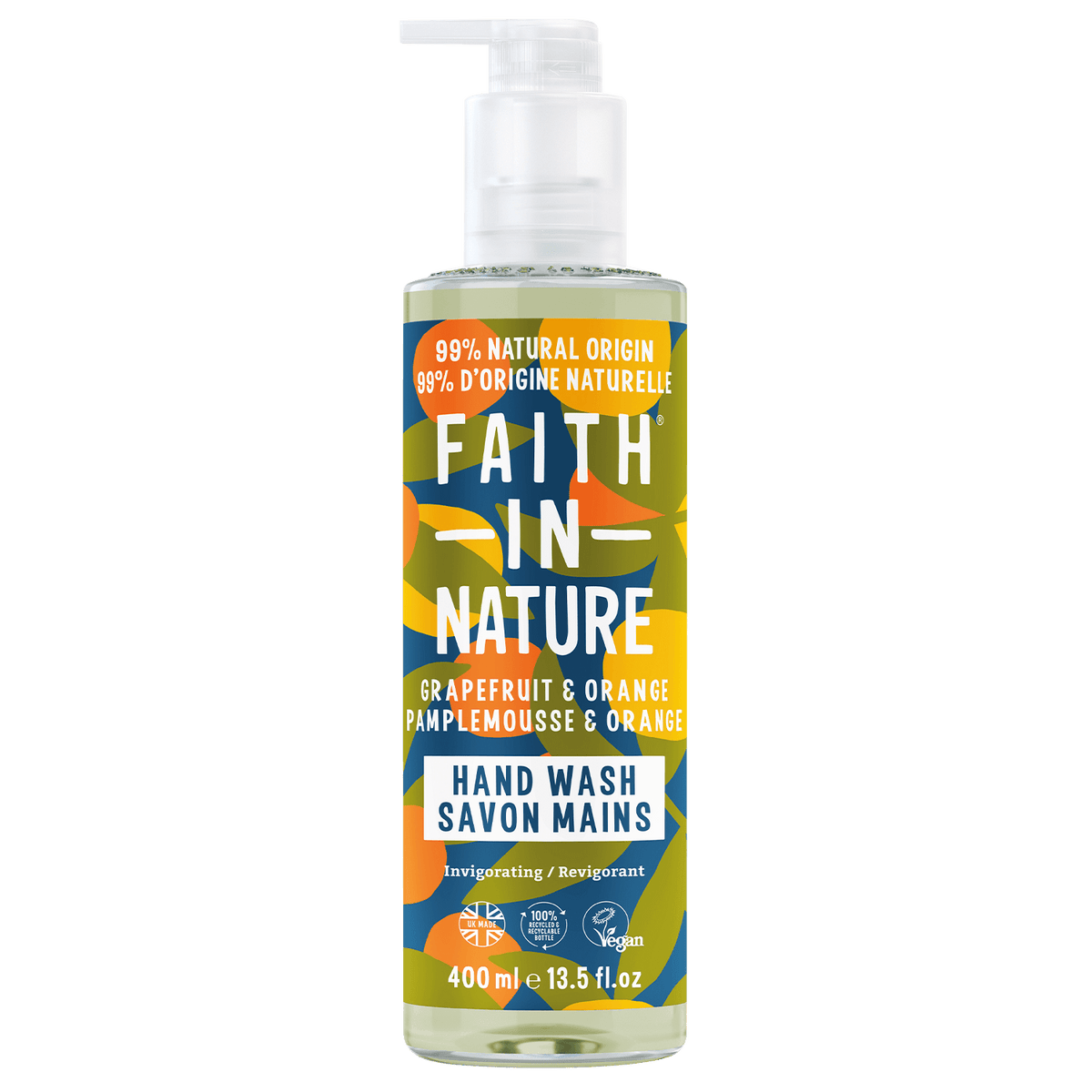 Faith in Nature Handtvål | Grape & Orange
