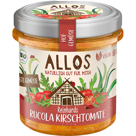 Pålägg Rucola Och Körsbärstomat Gårdsgrönsaker EKO