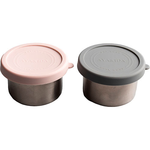Mellanmålsbehållare Mörkgrå/Soft Rose
