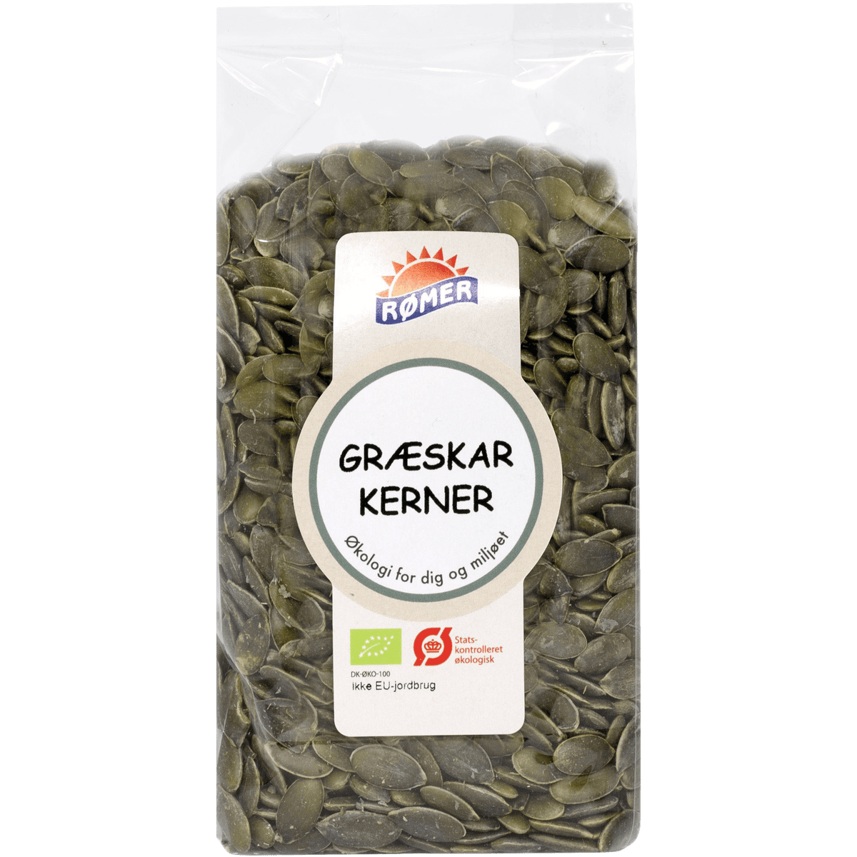 Rømer Pumpakärnor Ekologisk | 400 g