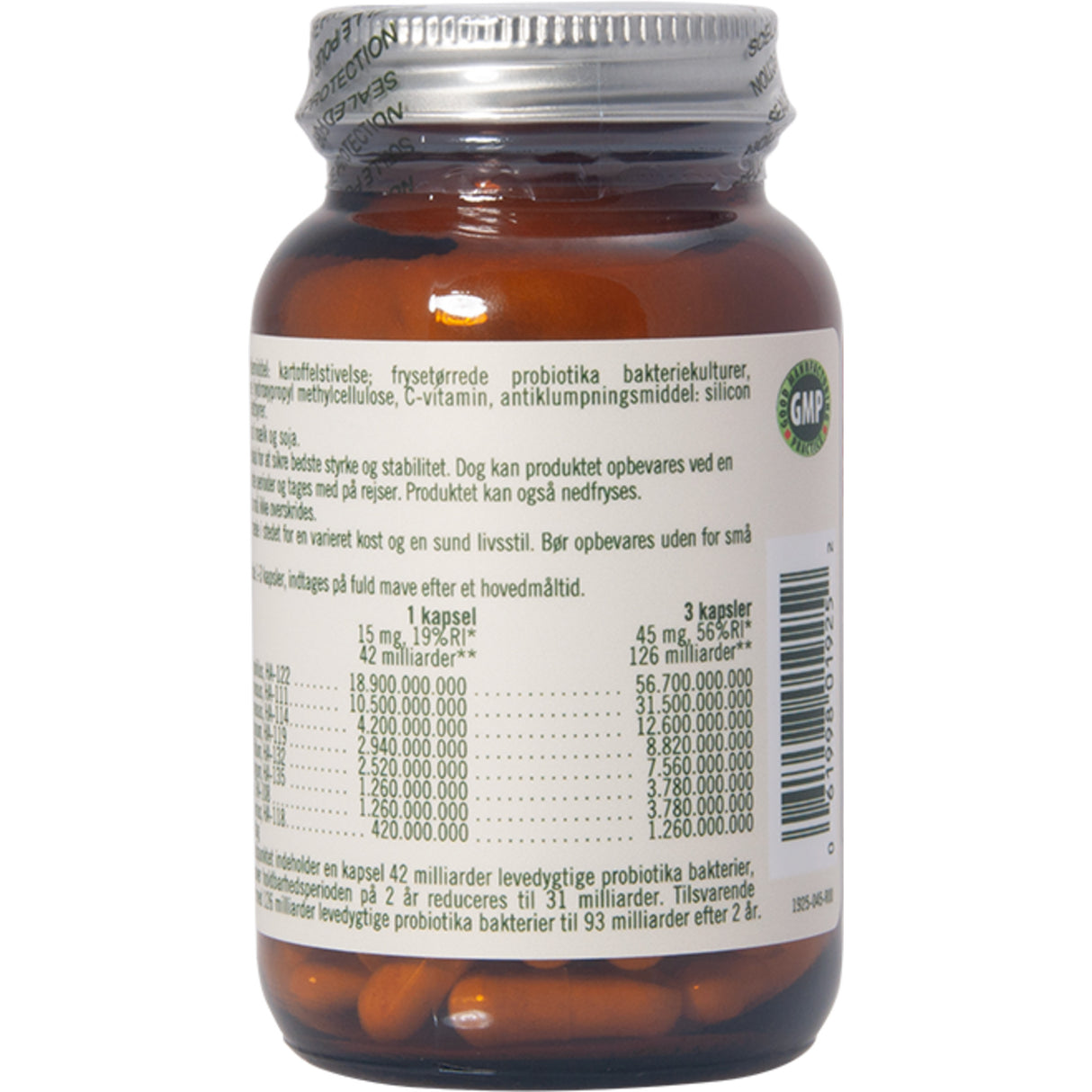 Super 8 Mælkesyrebakterier + Vitamin C från 5år+