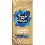 Seed & Bean Rik Mjölkchoklad 37% Siciliansk Hasselnöt & Mandel EKO | 75 g