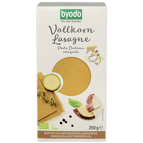 Byodo Lasagne Fullkorn Ekologisk | 250 g
