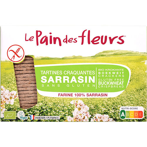 Le Pain De Fleurs Knäckebröd Bovete Glutenfritt Eko