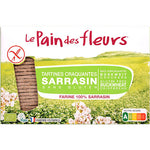 Le pain des fleurs Le Pain De Fleurs Knäckebröd Bovete Glutenfritt Eko | 300 g