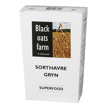 Glutenfri Havregryn Svart, Grovvalsade EKO
