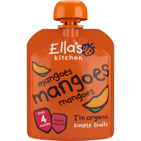 Ellas Kitchen Babymos 4 mån+ Mango Ekologisk | 70 g