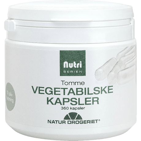 Natur-Drogeriet Vegetabiliska Kapslar Tomma | 360 Kapslar