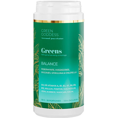 Green Goddess Balance Greens Ekologisk | 130 gr
