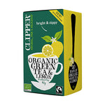 Clipper Grönt Te m. Citron EKO | 20 påsar