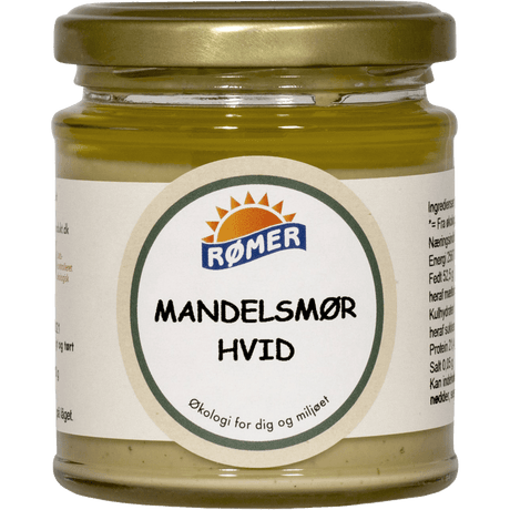 Rømer Mandelsmör Vit Glutenfri Ekologisk | 170 g