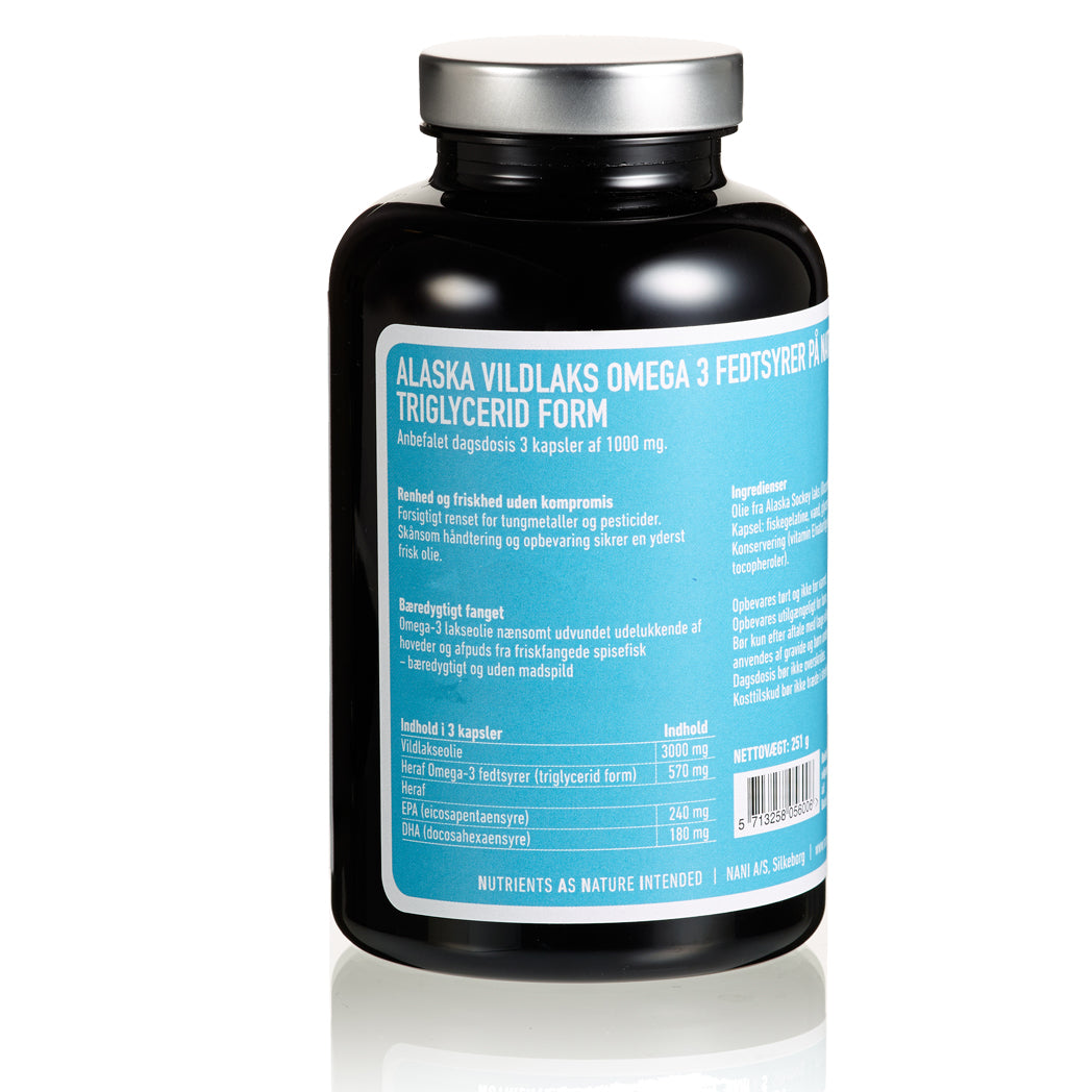 Omega 3 Alaska Vildlax