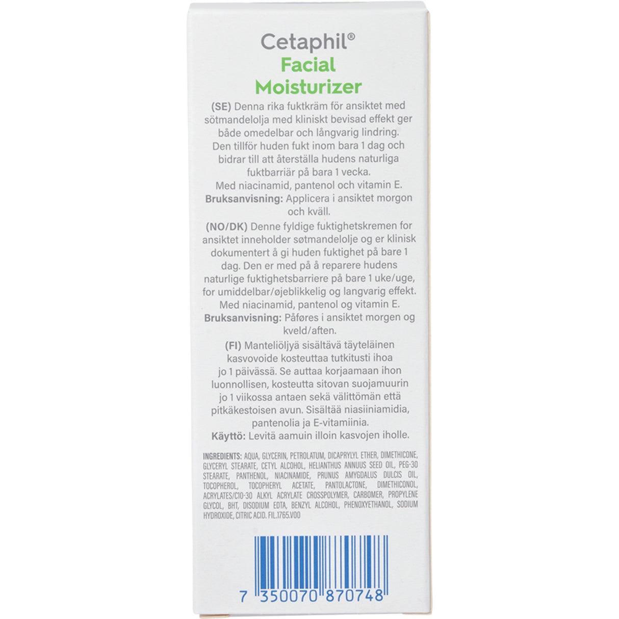 Facial Moisturizer