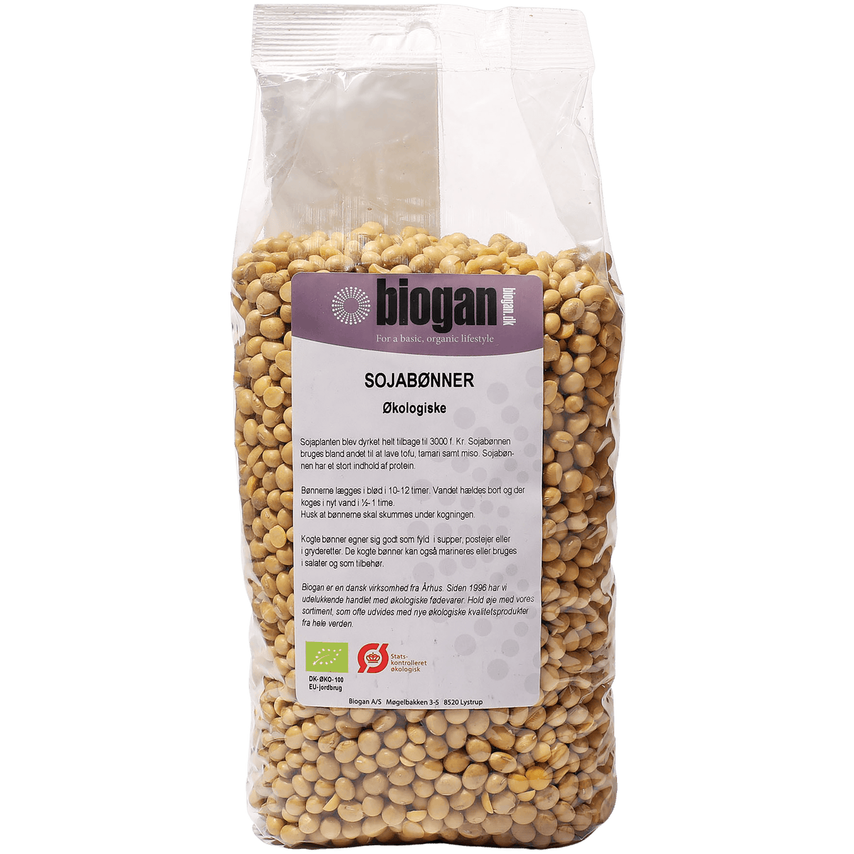 Biogan Sojabönor Ekologisk | 1 kg