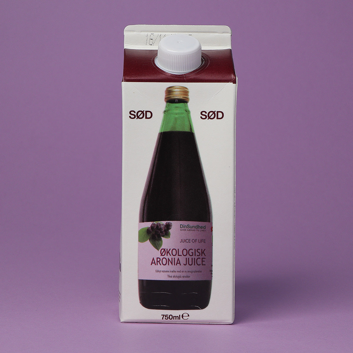 Aronia Saft, Söt Smak, m. Rörsocker EKO