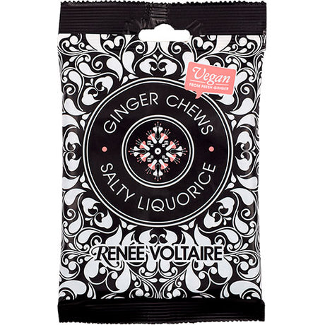 Renée Voltaire Ginger Chews Saltlakrits | 84 gr