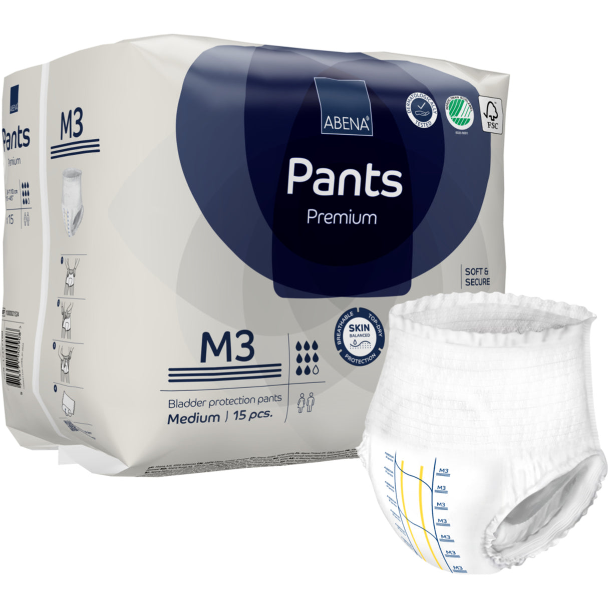Pants Byxor M3 Inkontinens, Premium