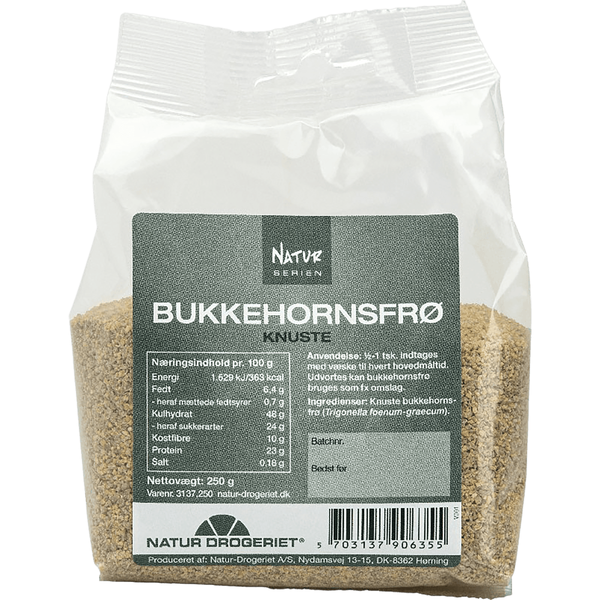 Natur-Drogeriet Bockhornsklöverfrön Krossade | 250 g