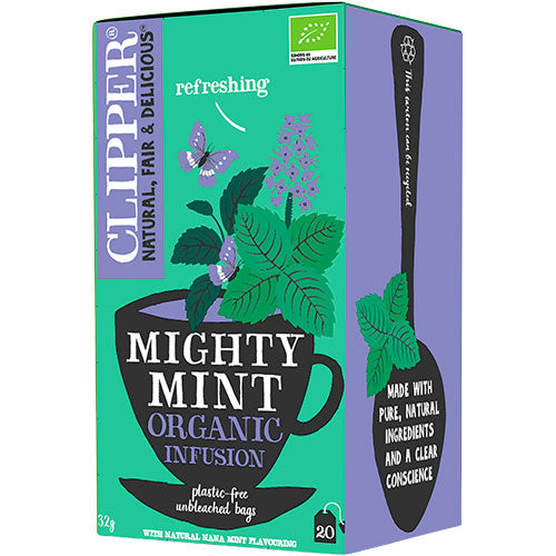 Clipper Mighty Mint-te Ekologisk | 20 påsar