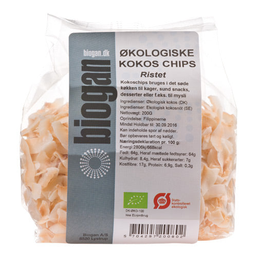 Coconut Chips Rostat Ekologisk