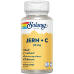 Solaray Järn + C-vitamin | 90 tabl.