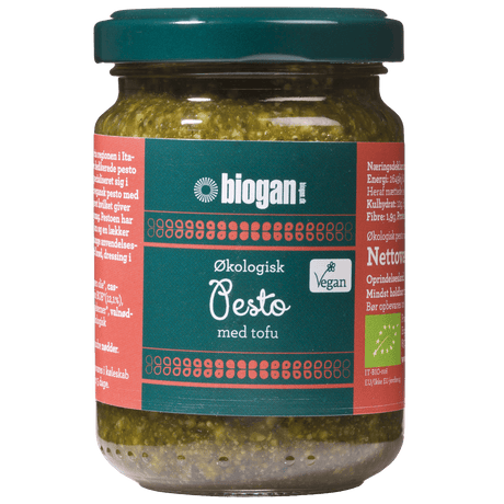 Biogan Pesto Grön Vegansk Ekologisk | 120 g