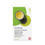 Clearspring Grekisk Te med Matcha EKO | 20 påsar