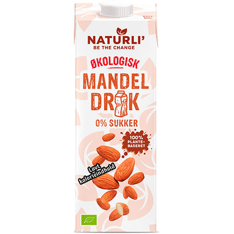 Naturli Mandeldryck osötad EKO | 1 l
