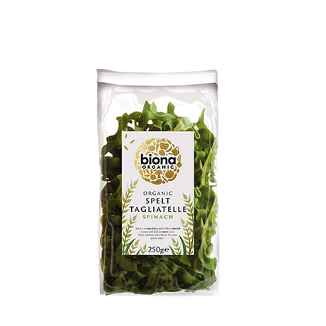 Organic Spelt Tagliatelle Spenatpasta Eko