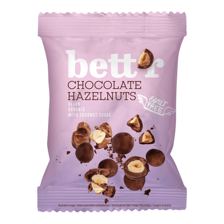 bett’r Vegansk Choklad Ekologisk | Hasselnöt