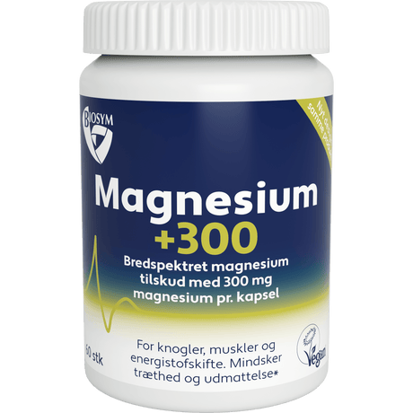Biosym Magnesium +300 | 60 kapslar