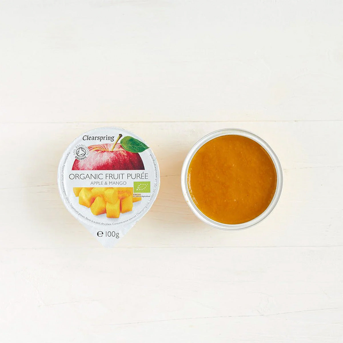Fruktpuré med Äpple och Mango EKO