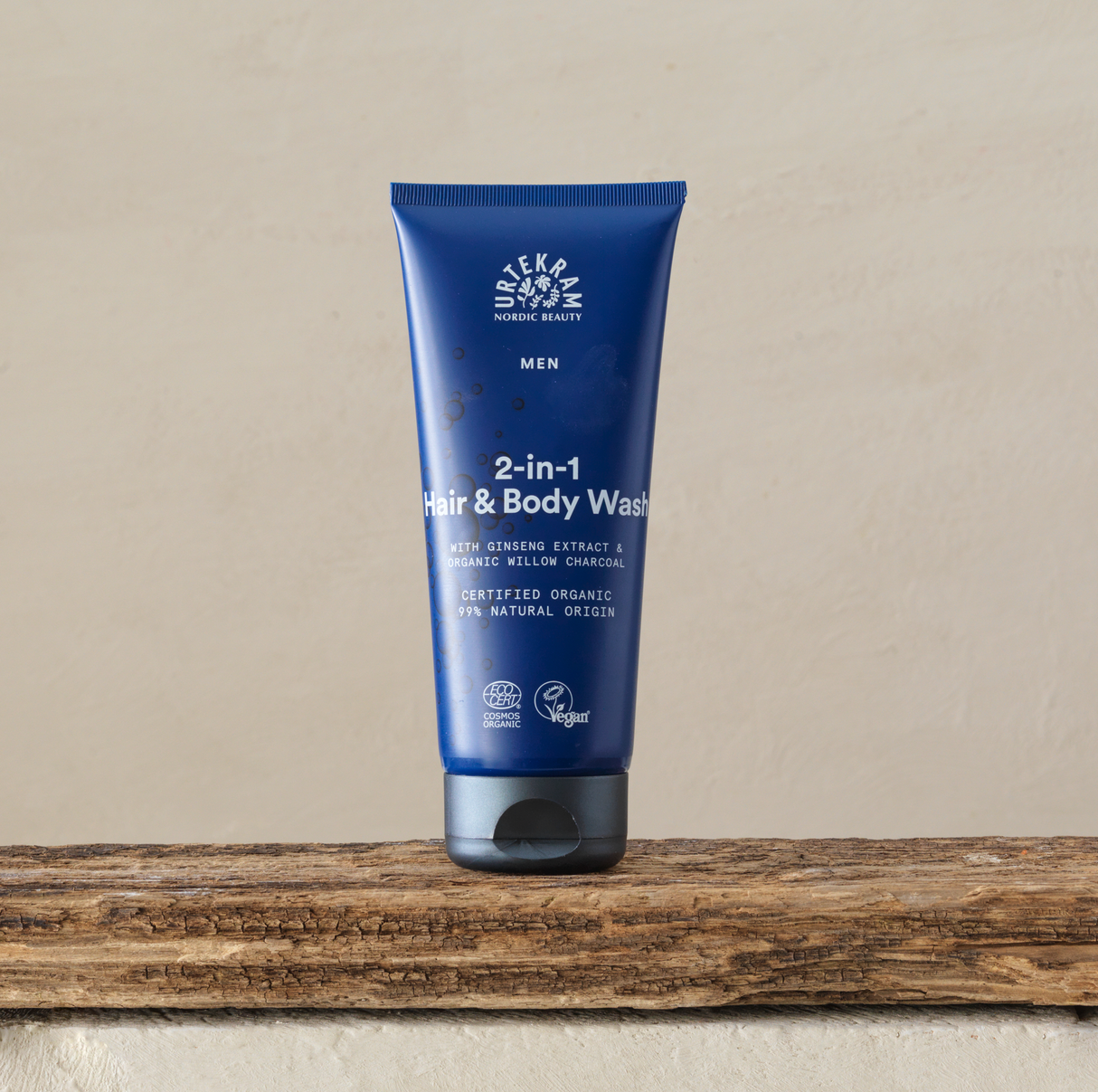 Urtekram MEN 2in1 Hair & Body Wash | 200 ml