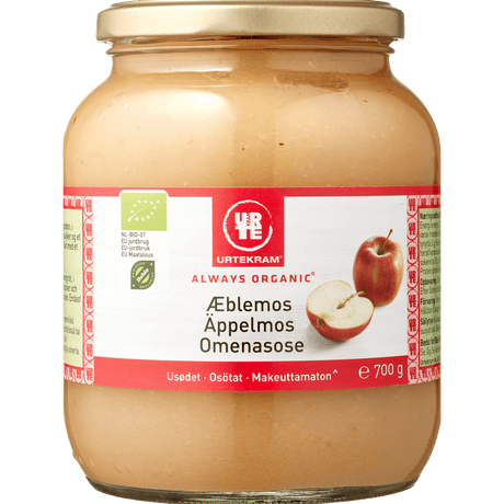Urtekram Osötat Äppelmos Ekologisk | 700 g