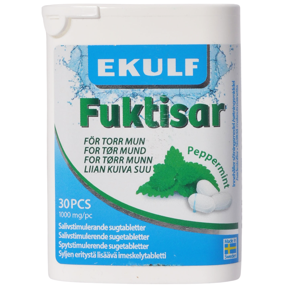 Fuktisar Peppermint 30 st