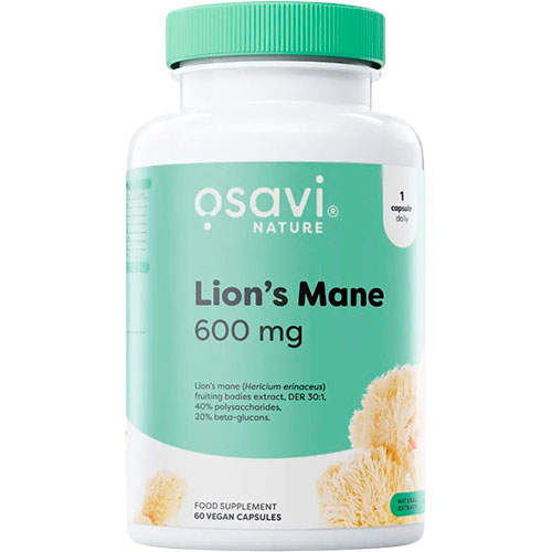 Osavi Lion's Mane 600 mg | 60 kapslar