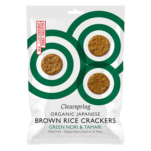 Rice Cracker Nori tång & Tamari EKO Glutenfri