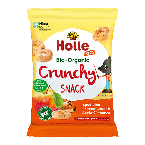 Crunchy Snack med äpple och kanel Eko