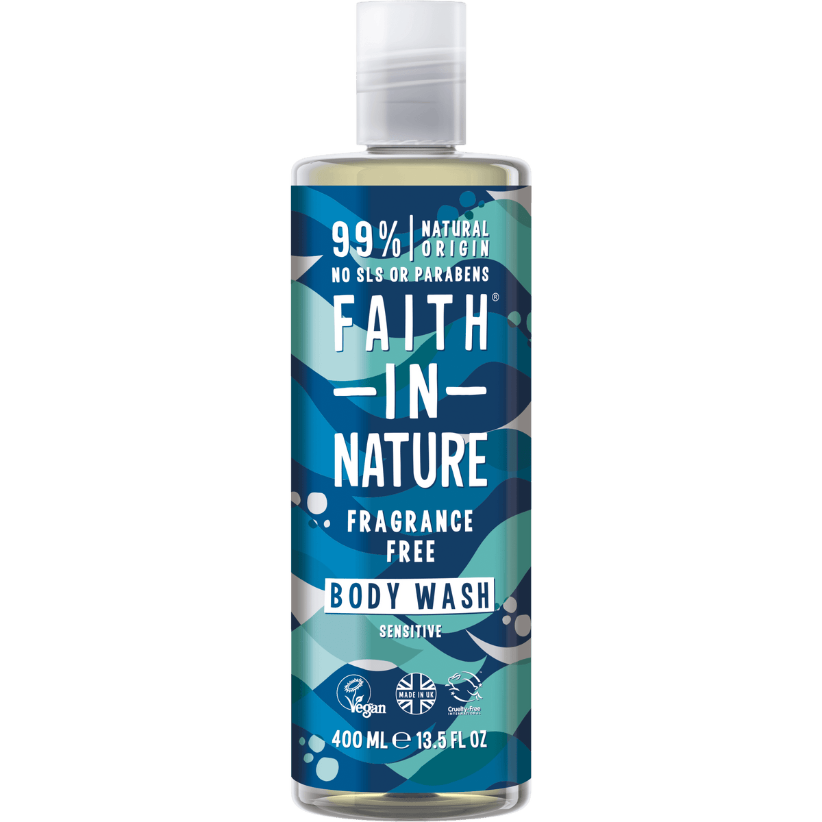 Faith in Nature Shower Gel | Fragrance Free