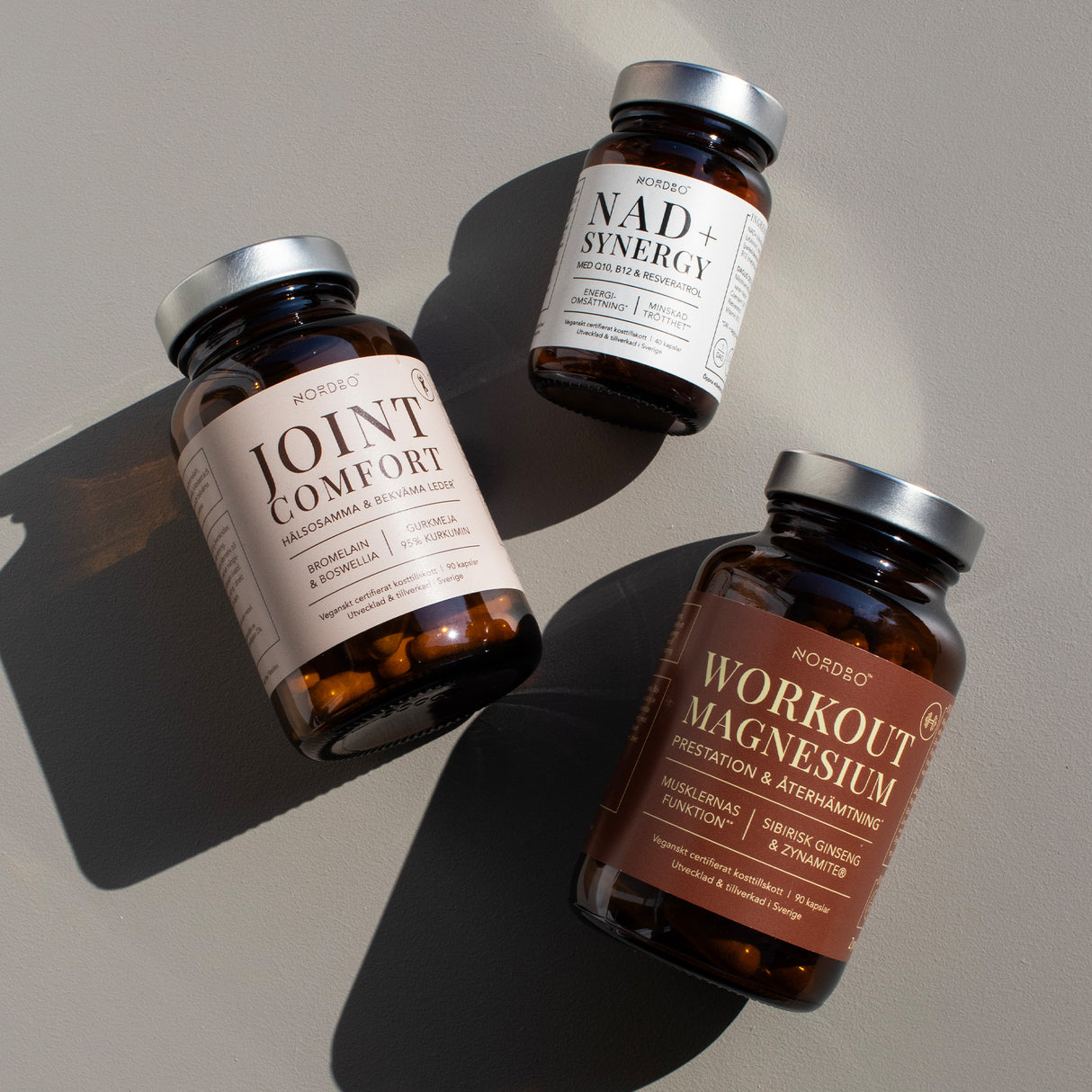 NORDBO Nad+ Synergy | 40 kapslar