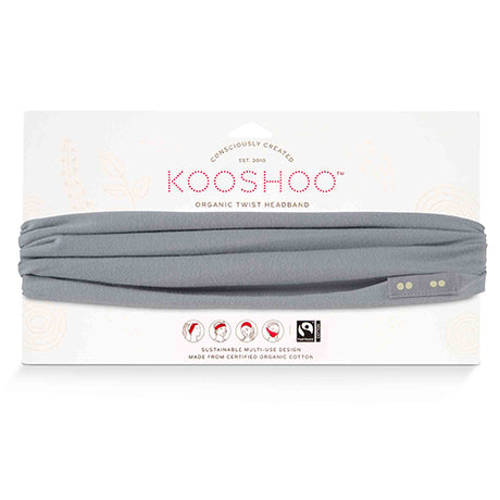 Kooshoo Hårbånd Grounding Gray Plastikfri