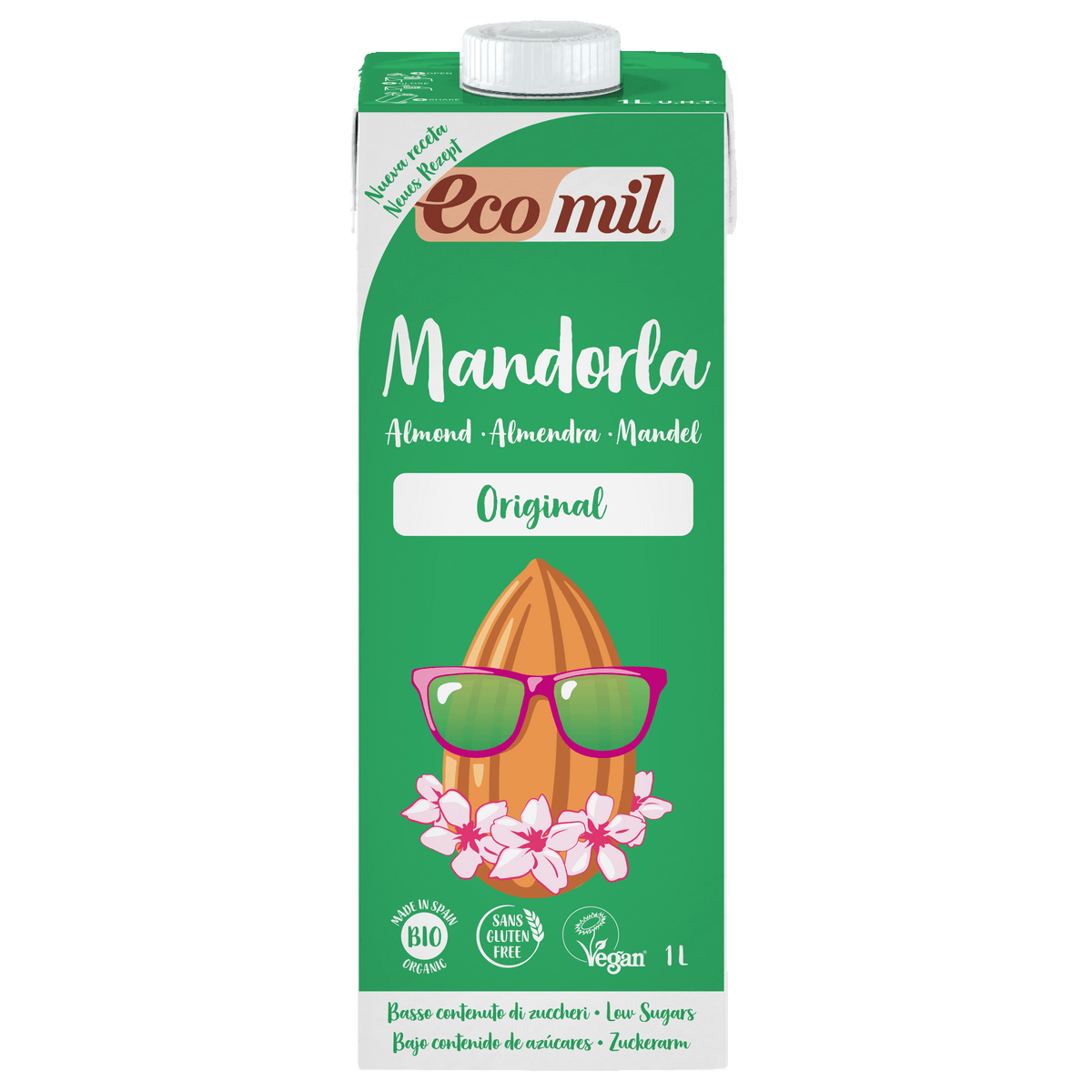 Ecomil Mandeldryck Ekologisk | 1 liter