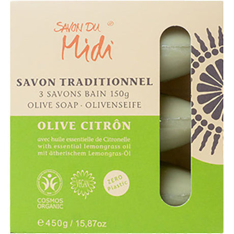 Olivtvål med citrongräsolja -  EKO