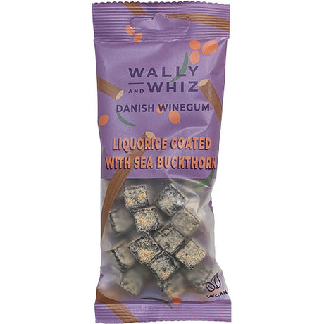 Wally and Whiz Vingummi Lakrits med Kaffe | 56 g