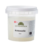 Urtegaarden Kokosolja, Fast EKO | 100 g