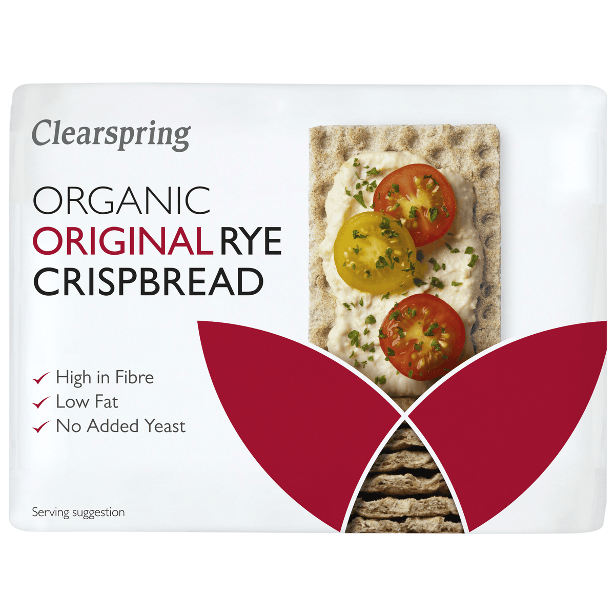 Clearspring Rågknäckebröd Ekologisk | 200 g