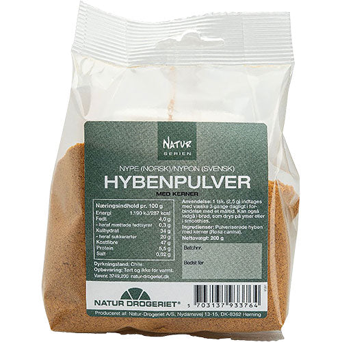 Fint Nyponpulver Med Kärnor