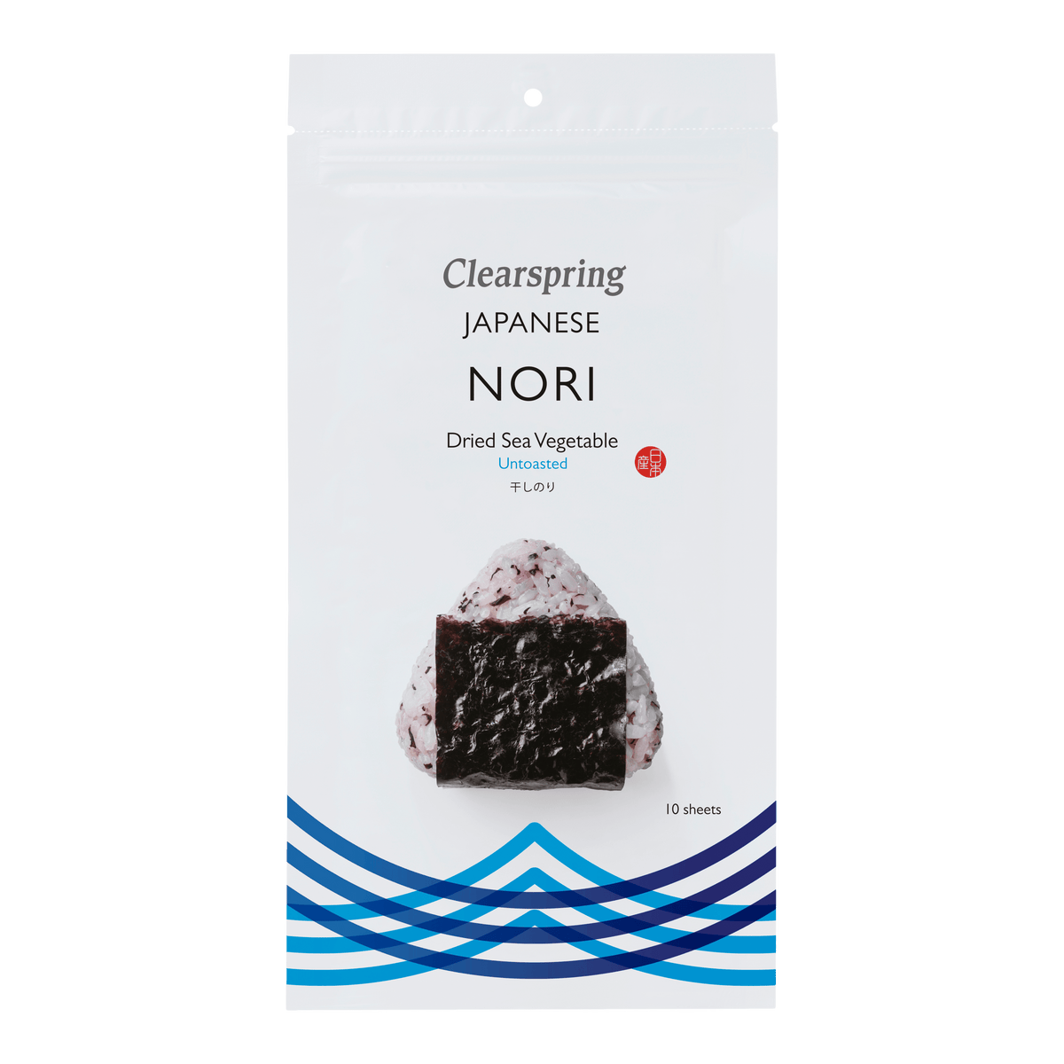 Clearspring Nori Plattor (Rå) 10 Plattor | 25 g