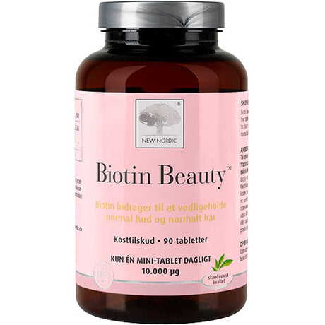 New Nordic Biotin Beauty | 90 tabletter